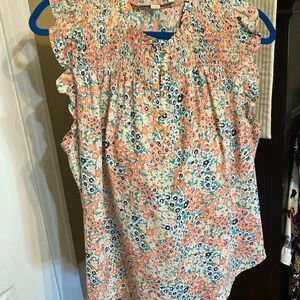 Loft  blouse size large excellent use condition